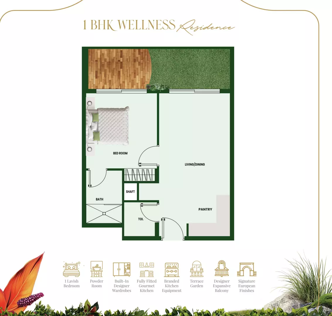 صورة مخطط ارضية الوحدة