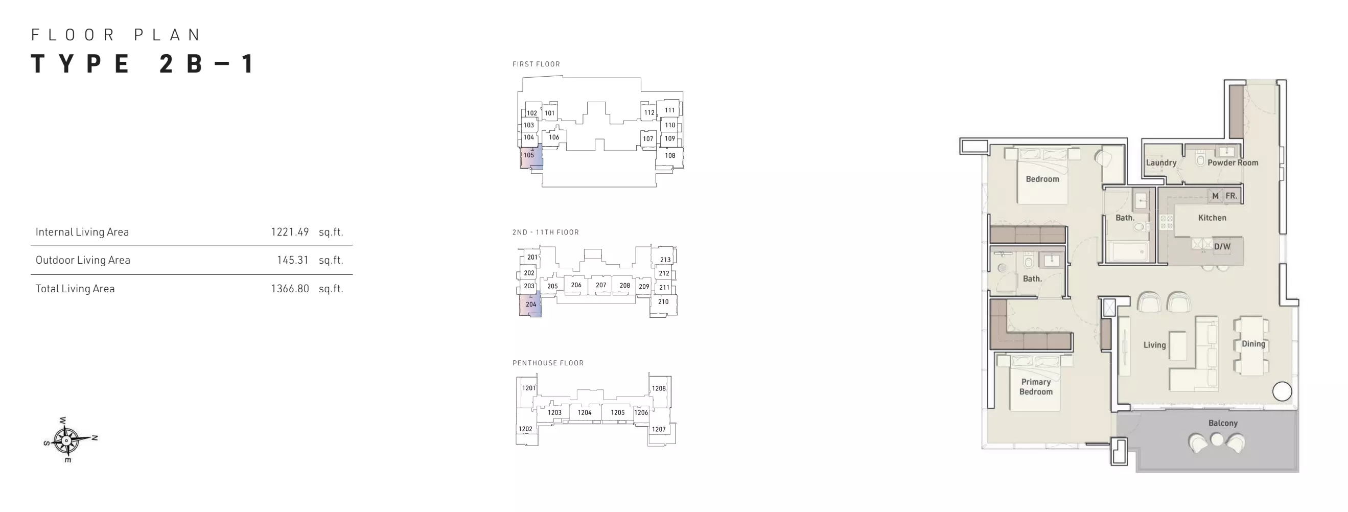 Unit floor plan image