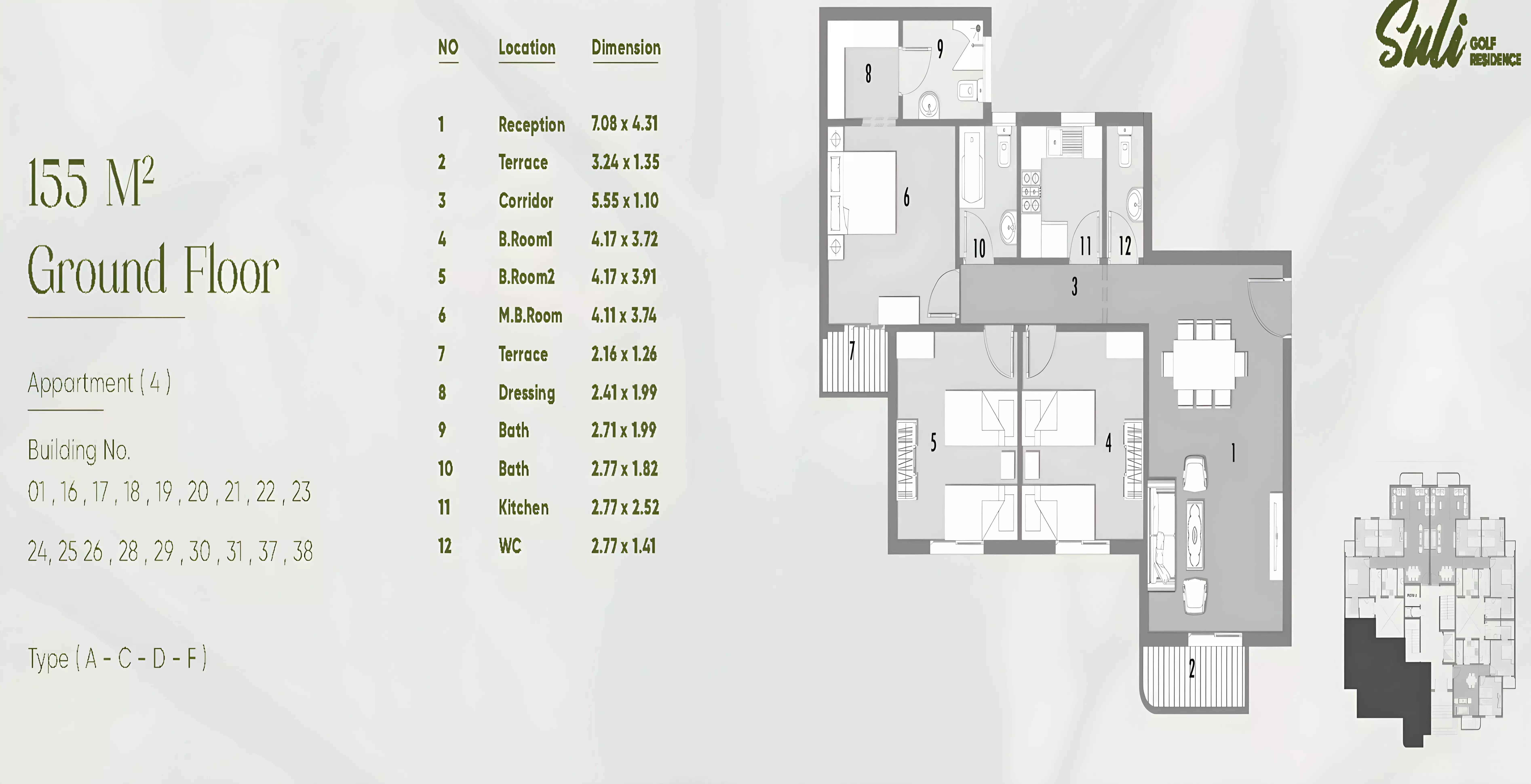 Unit floor plan image