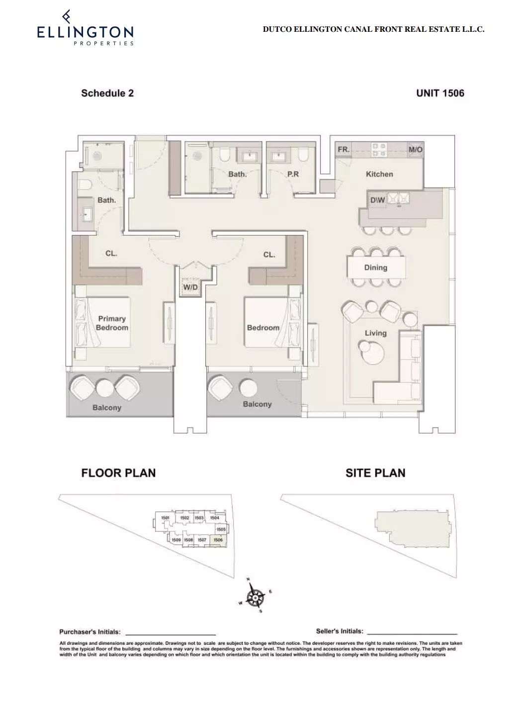 Unit floor plan image