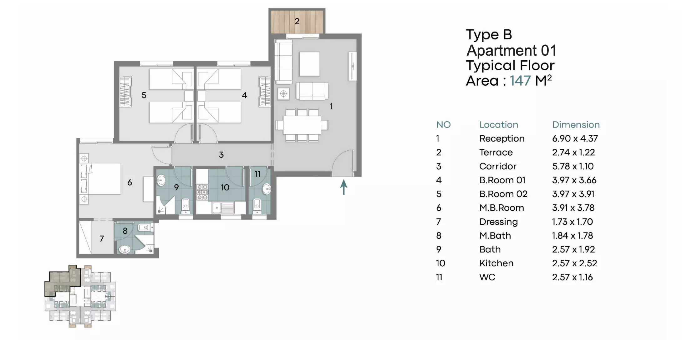 صورة مخطط ارضية الوحدة