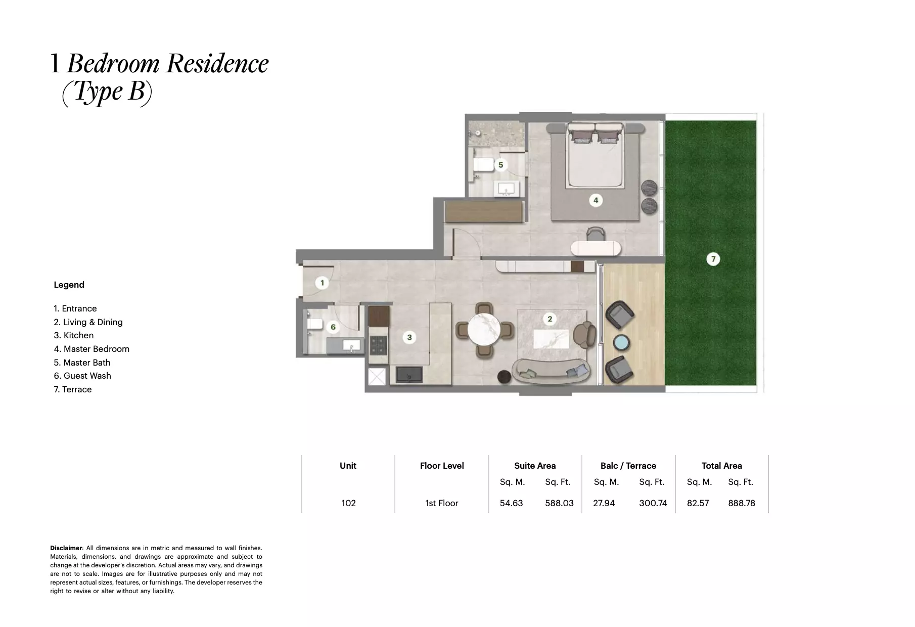 Unit floor plan image