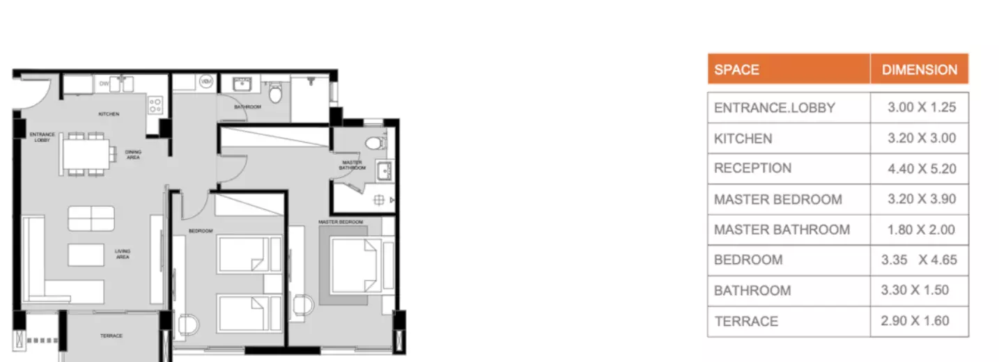 Unit floor plan image