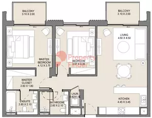 Jomana B8-Type A Level 3-4, 2 beds