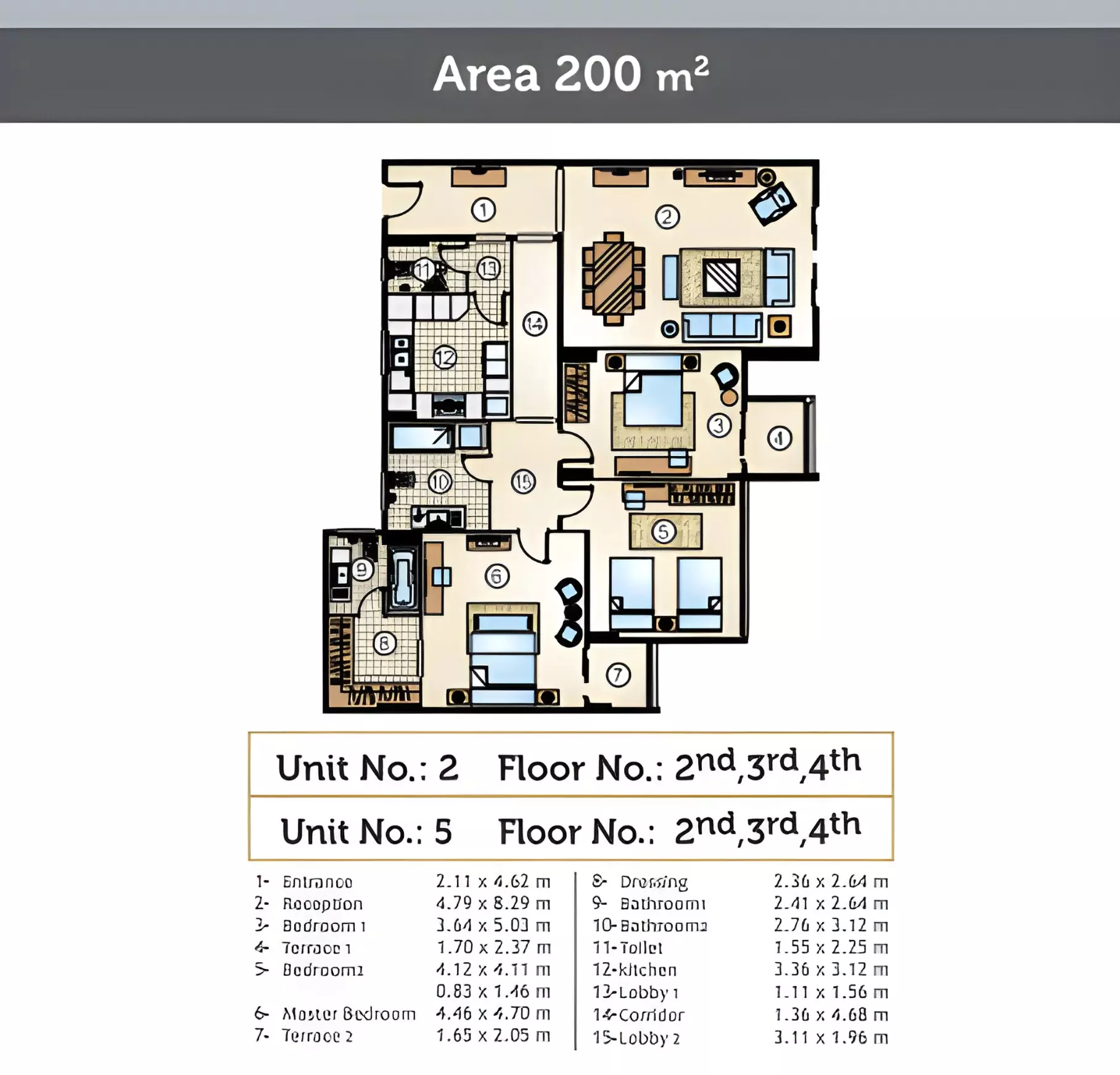Unit floor plan image