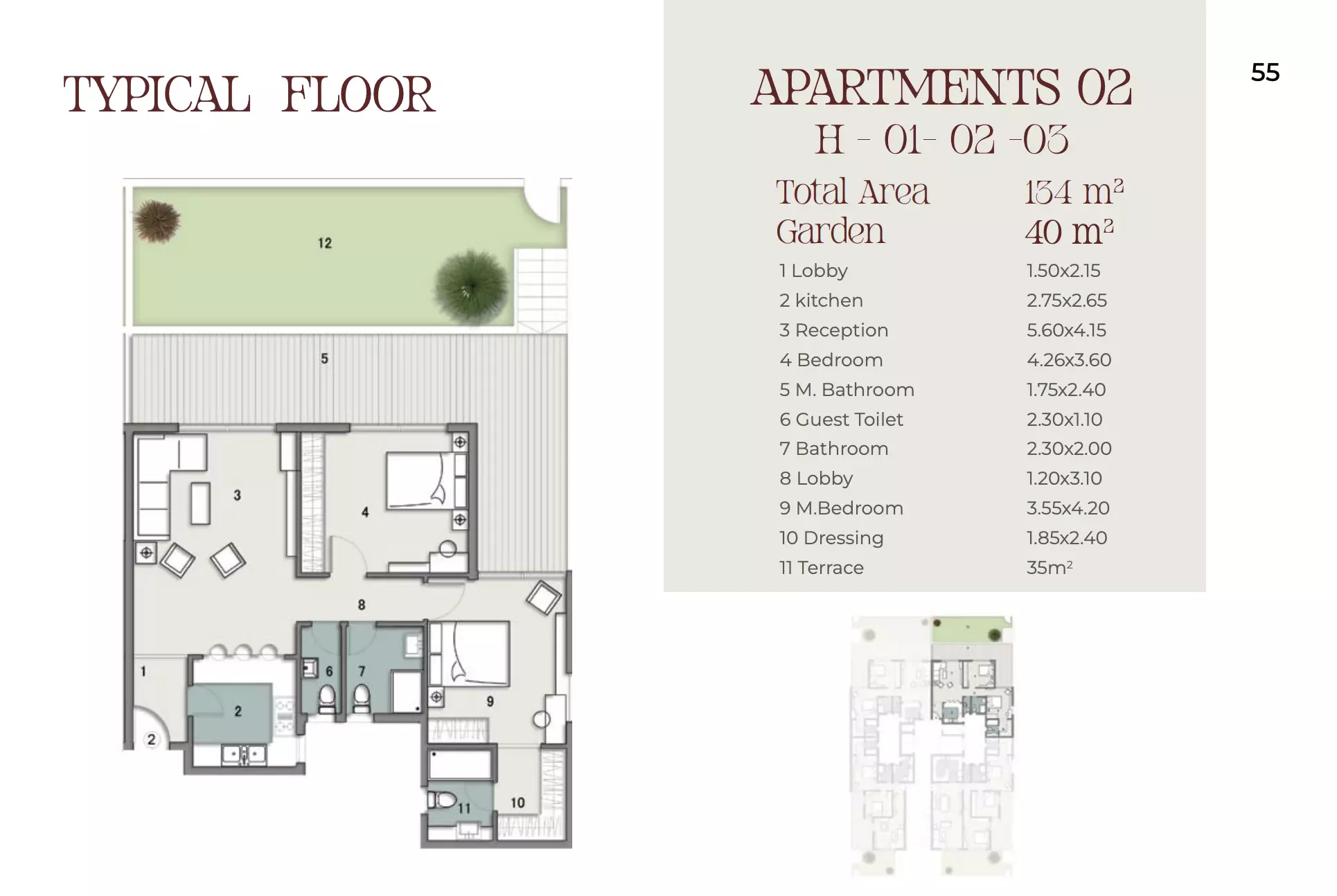 Unit floor plan image