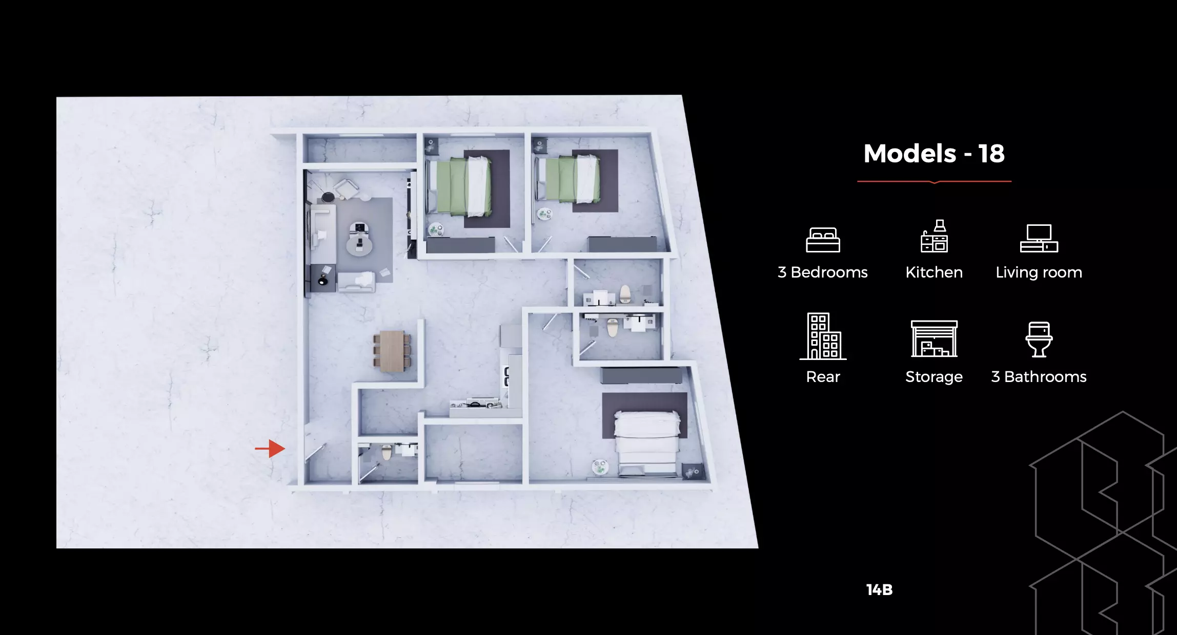 Unit floor plan image