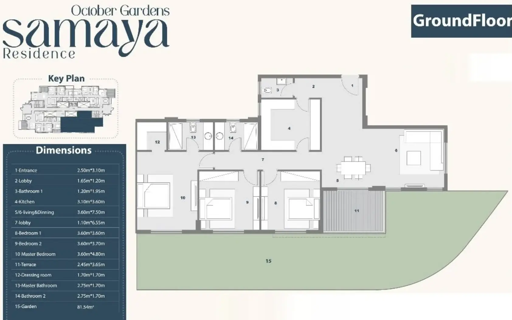 Unit floor plan image