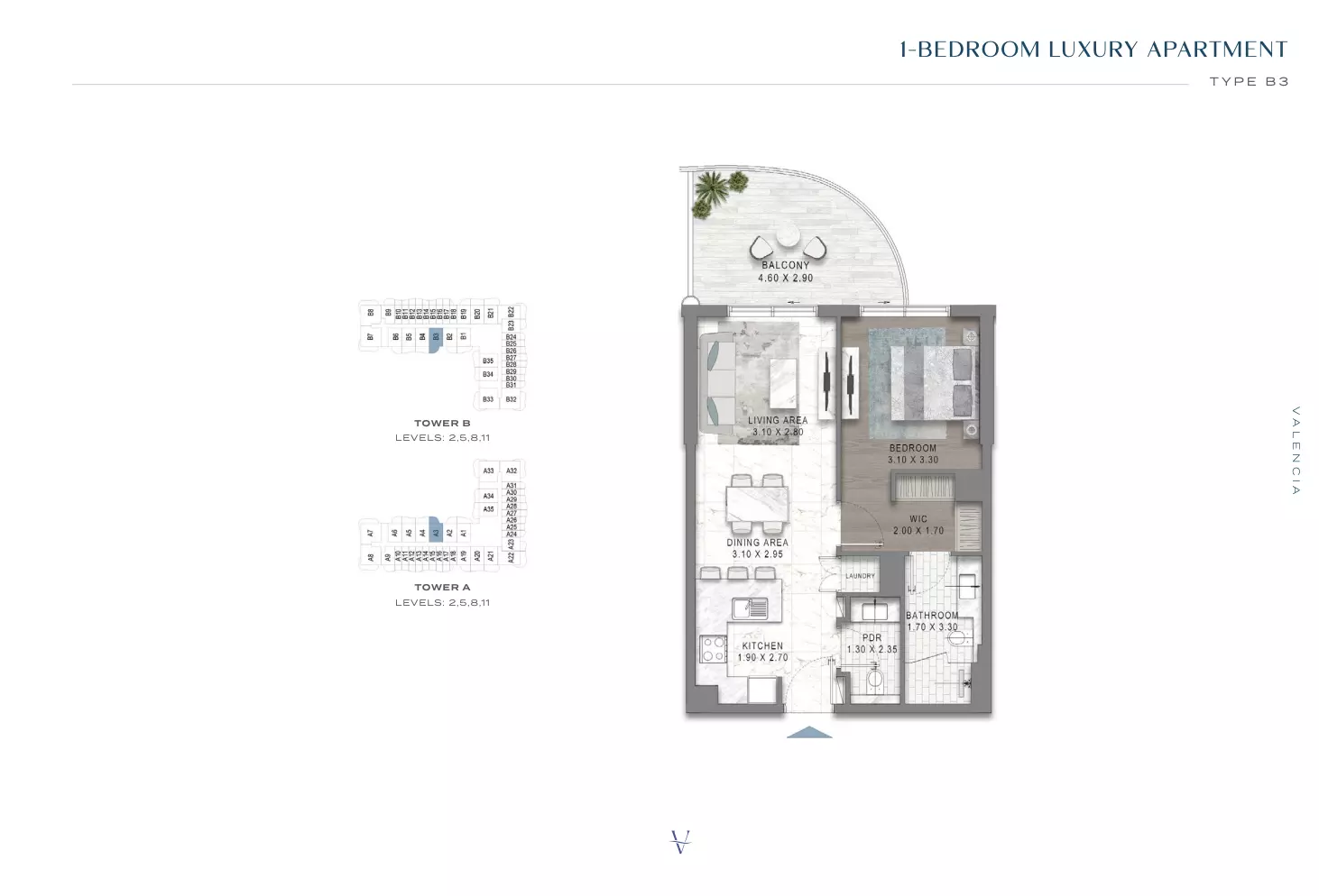Unit floor plan image
