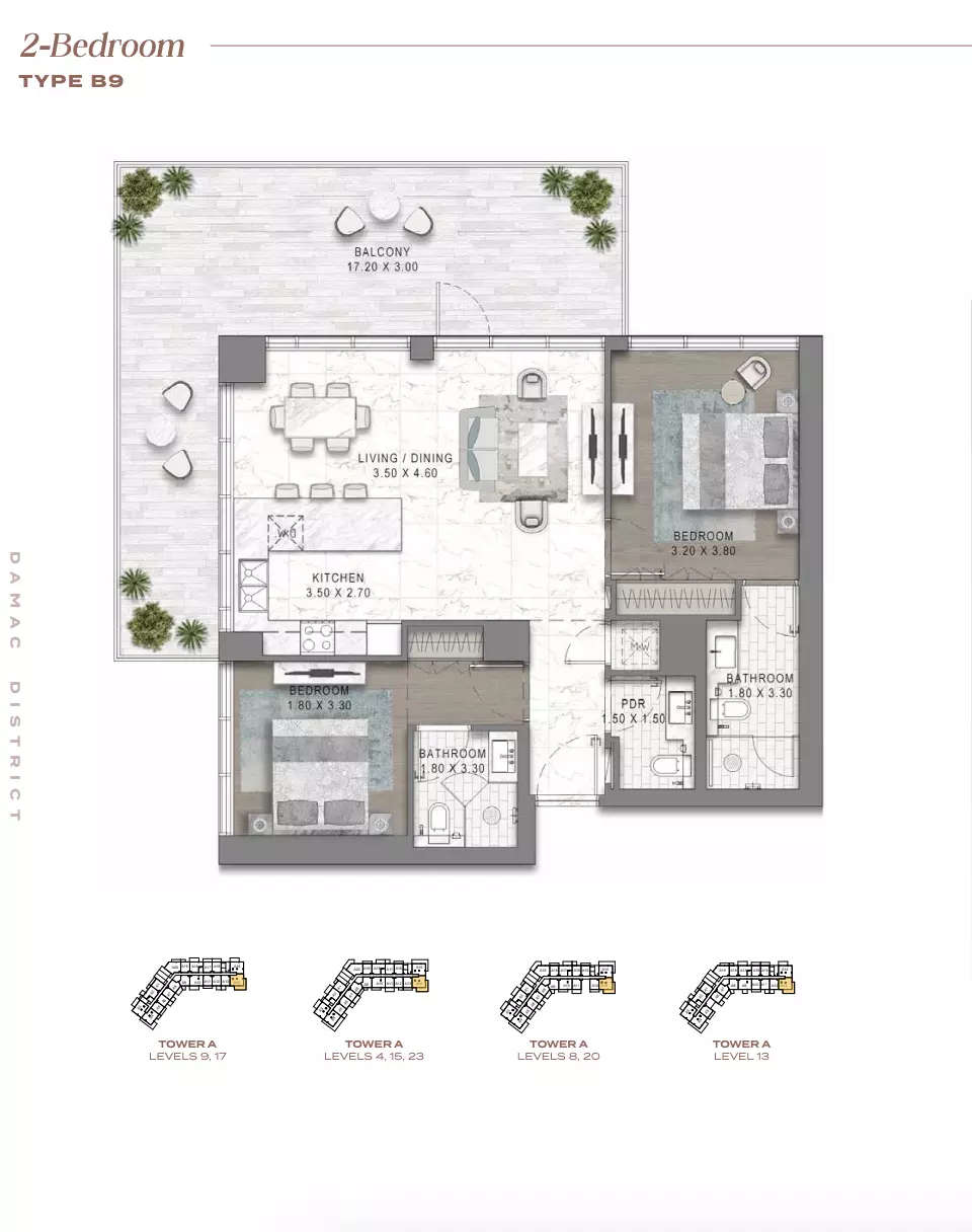 Unit floor plan image