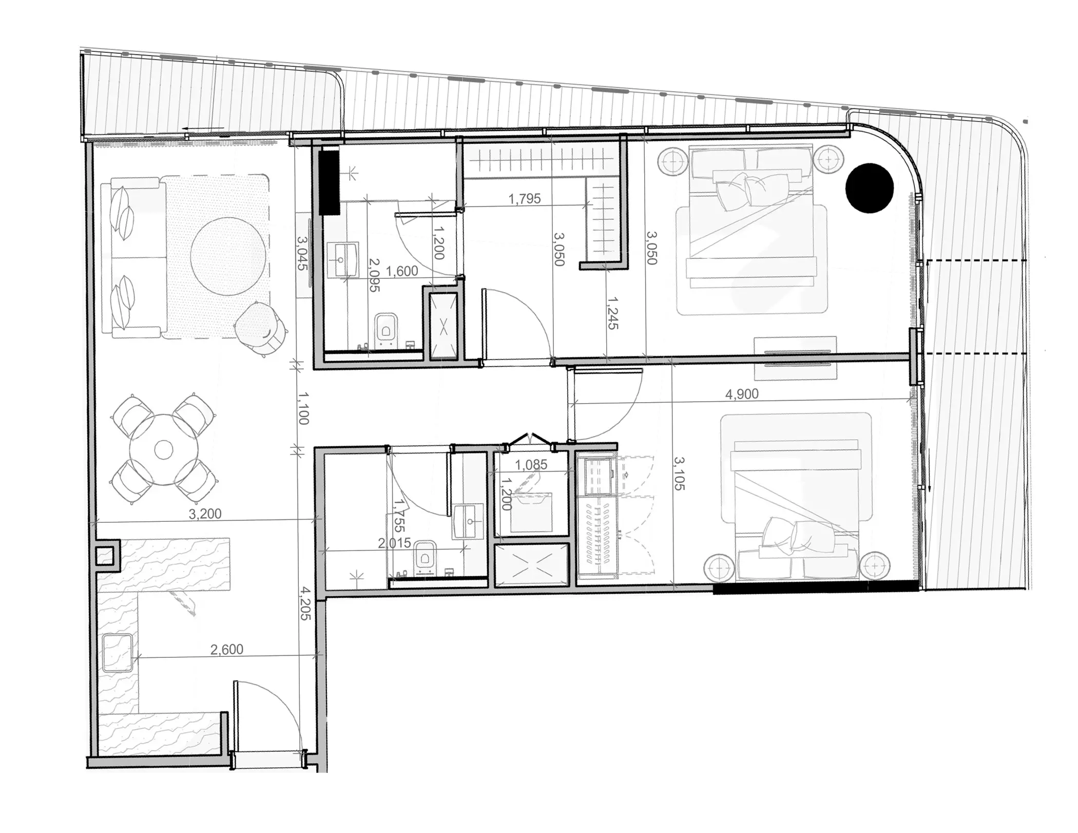Unit floor plan image