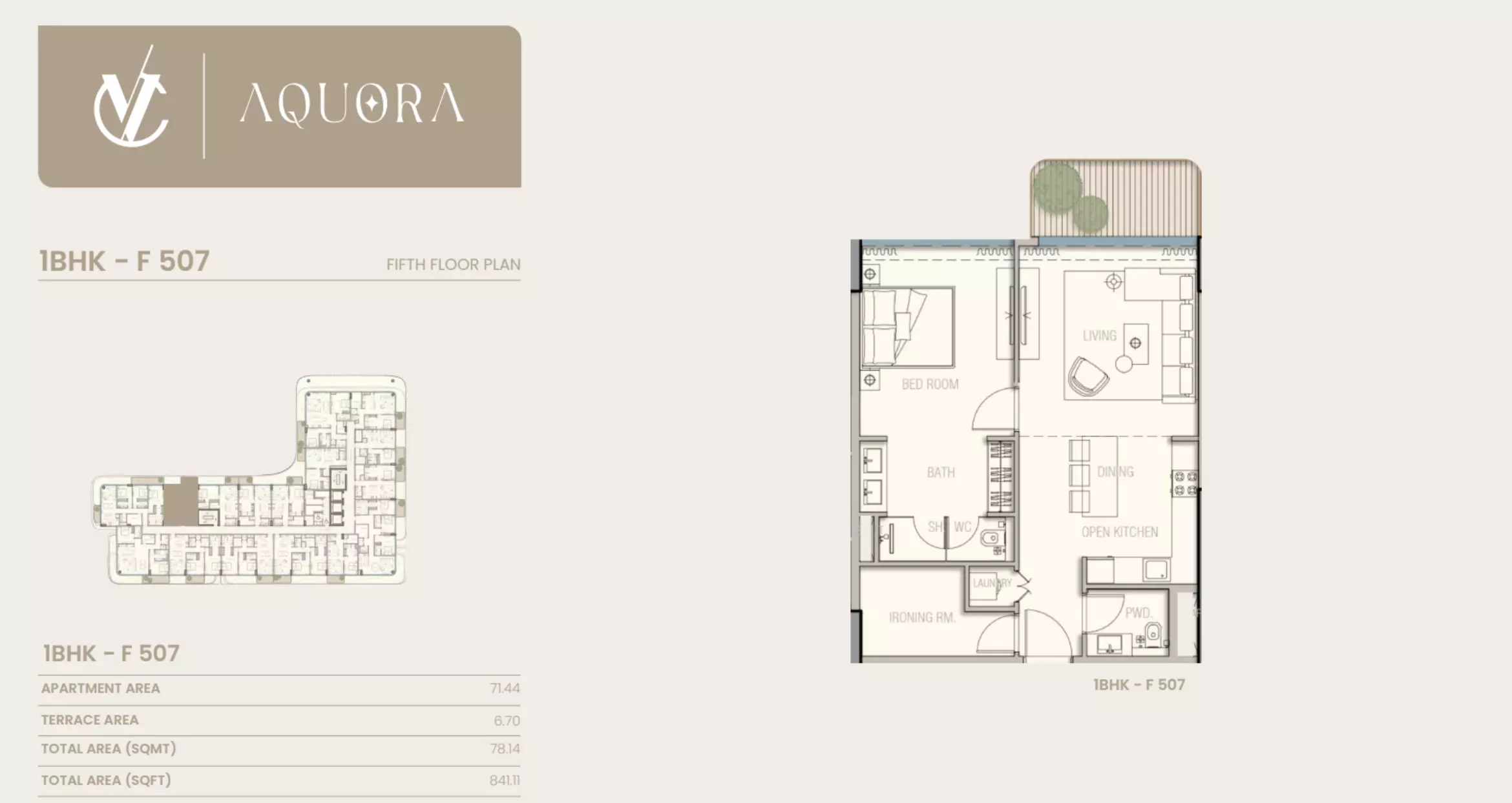 Unit floor plan image
