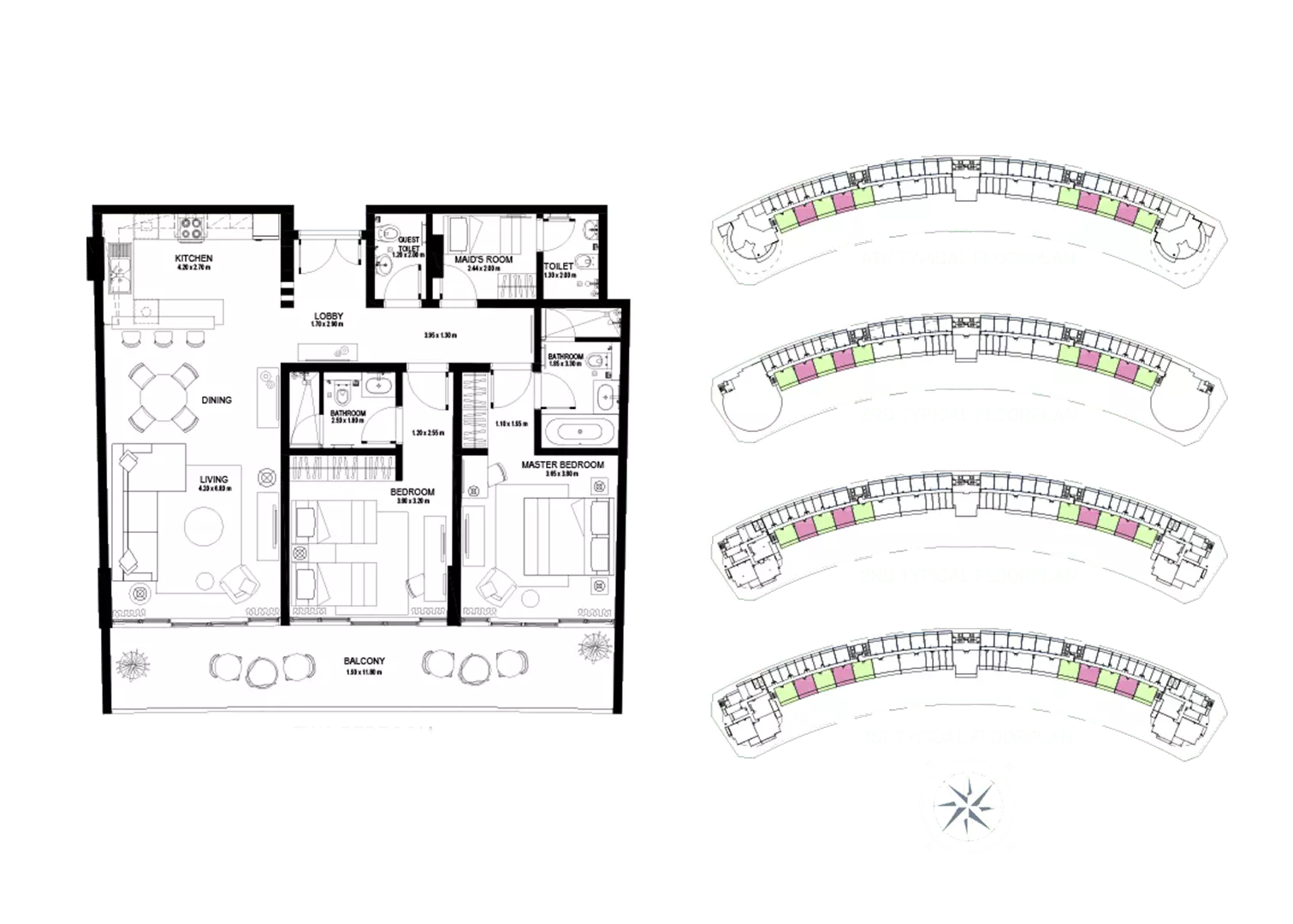 Unit floor plan image