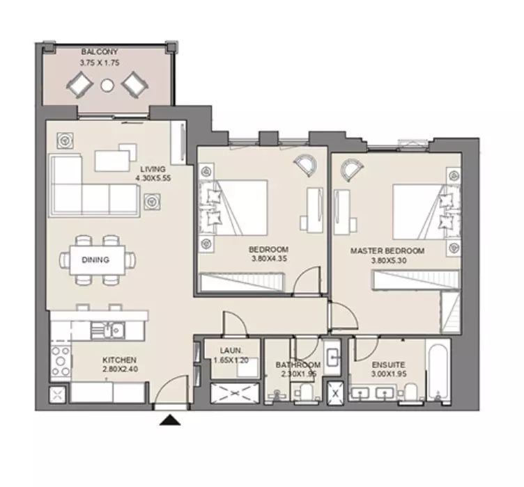 Jadeel at Madinat Jumeirah Living By Meraas Holding B11-Type A2, Level 6,7,8,9, Unit No-603, 2 beds