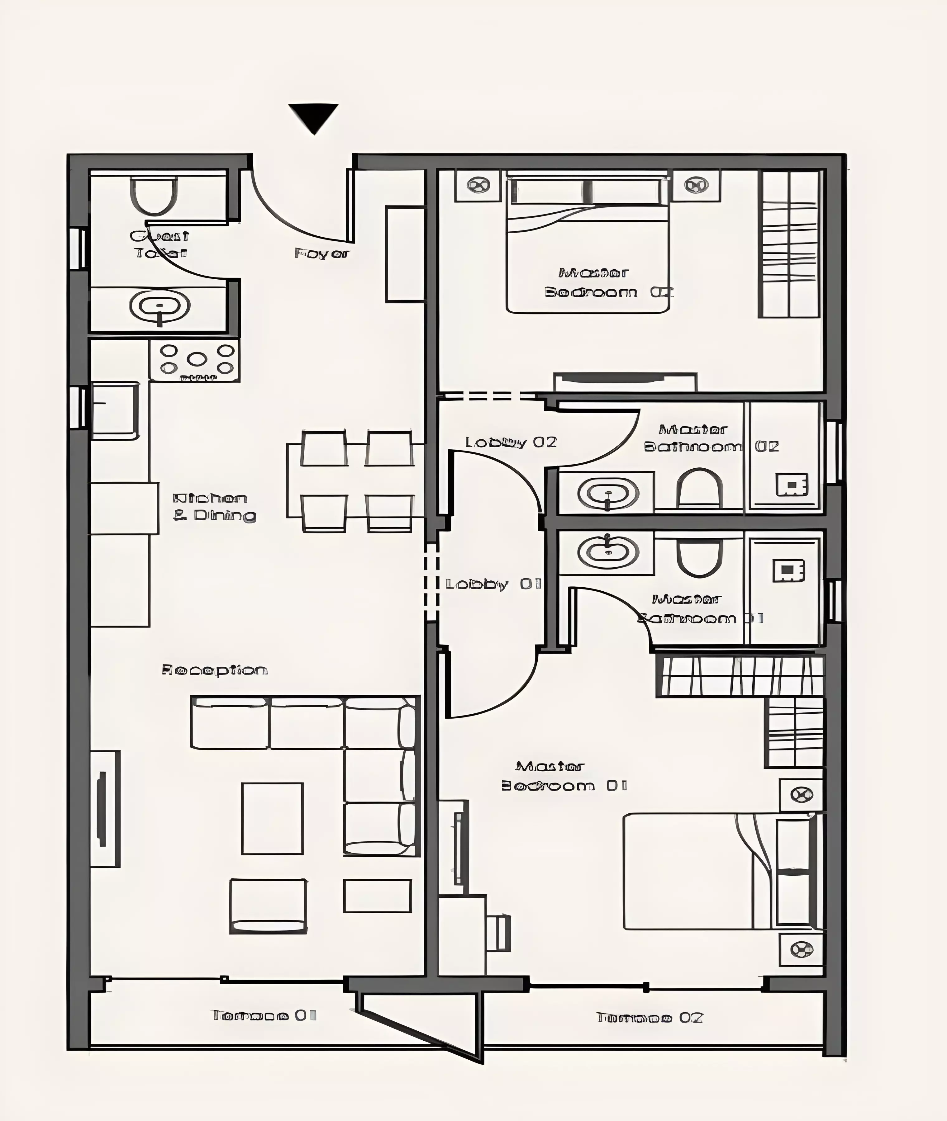 Unit floor plan image