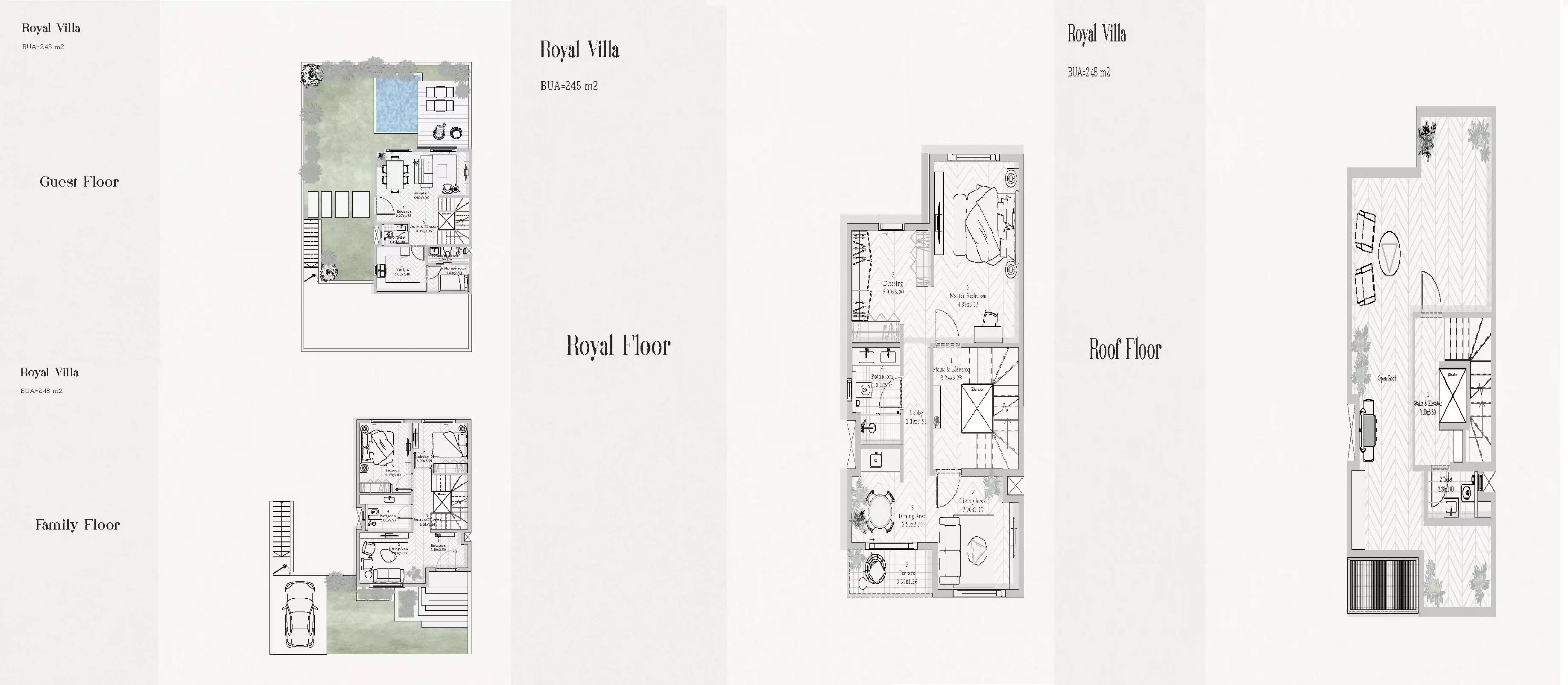 صورة مخطط ارضية الوحدة