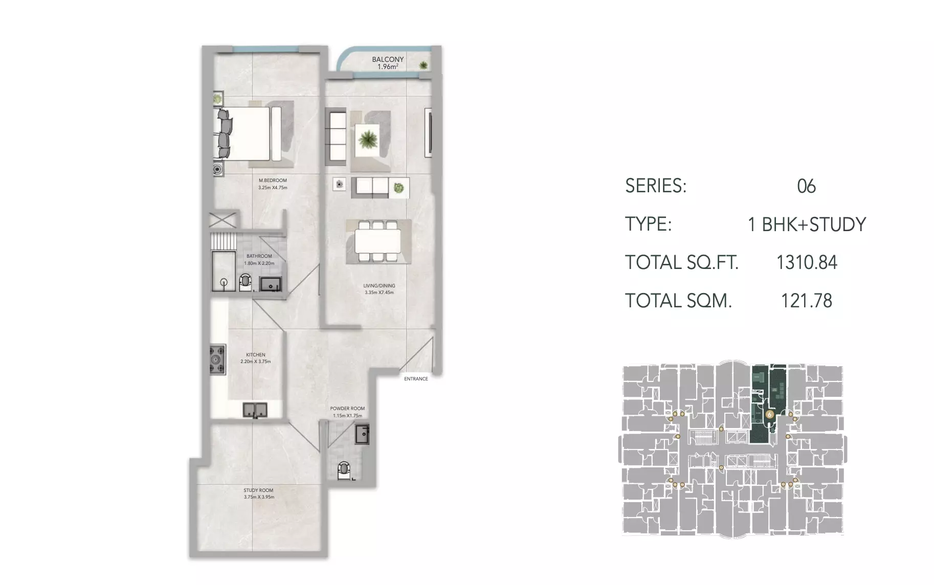 Unit floor plan image