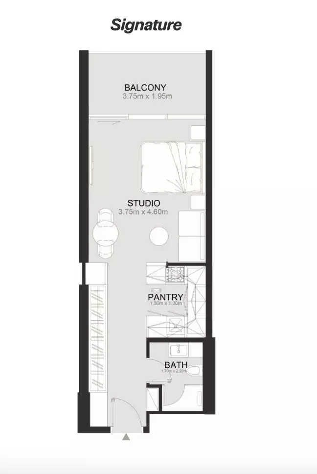 Unit floor plan image
