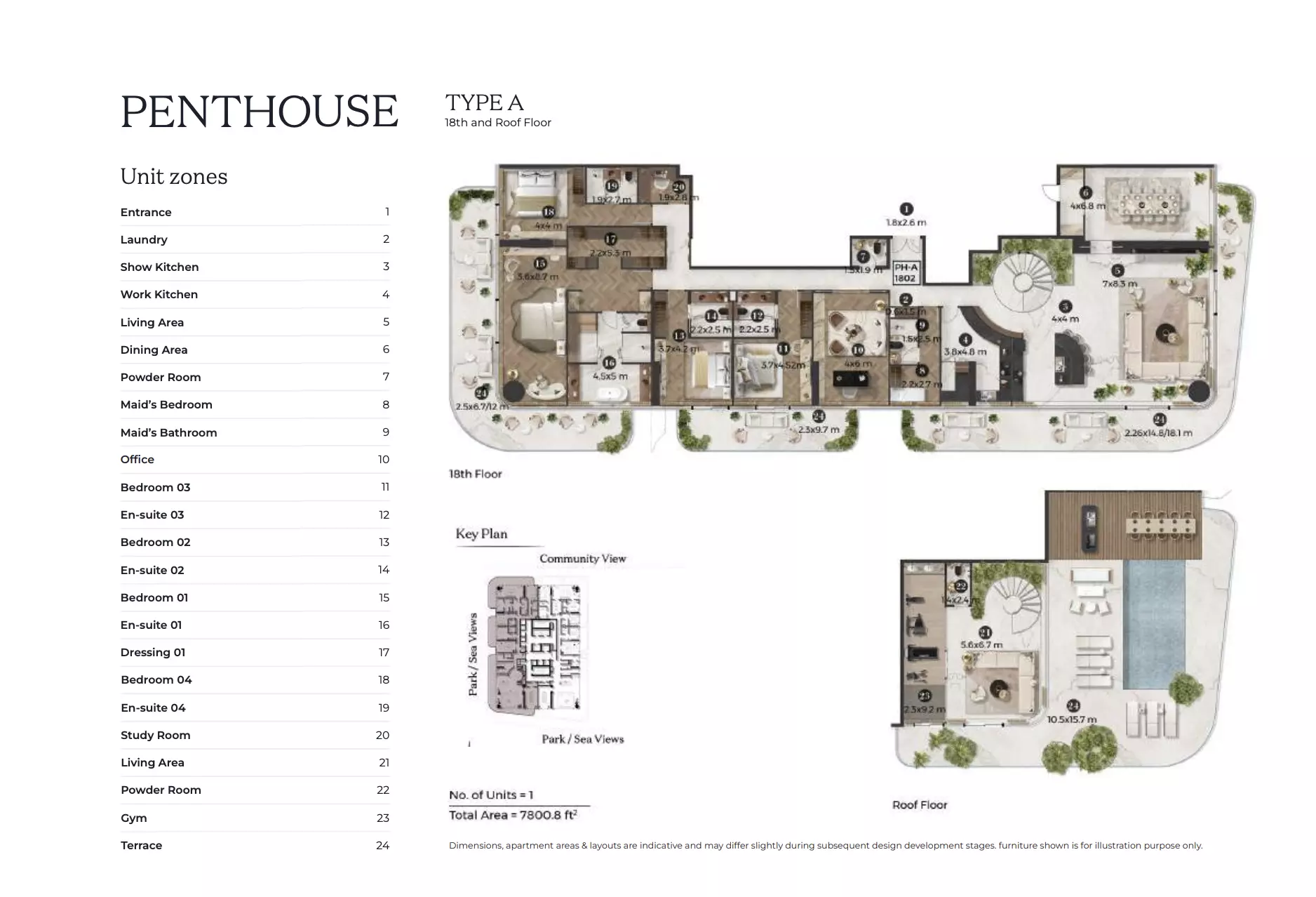 Unit floor plan image