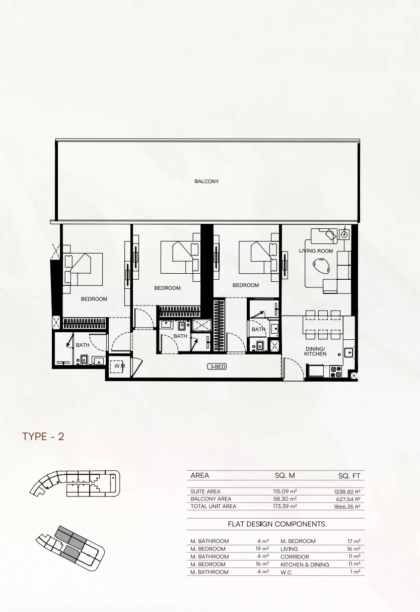 Unit floor plan image