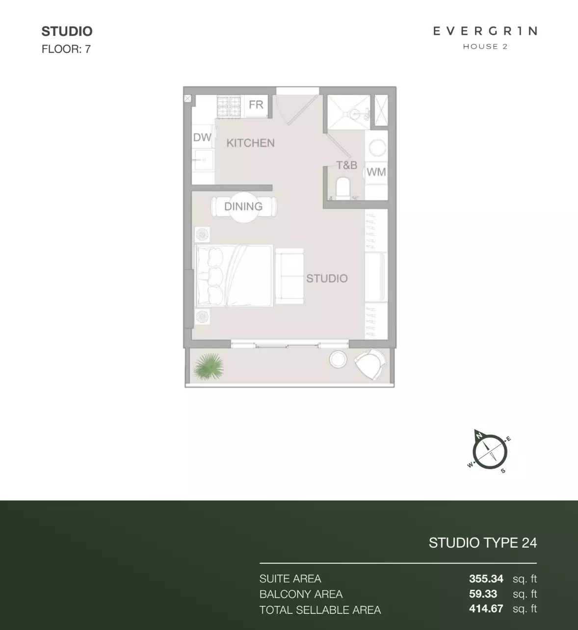 Unit floor plan image