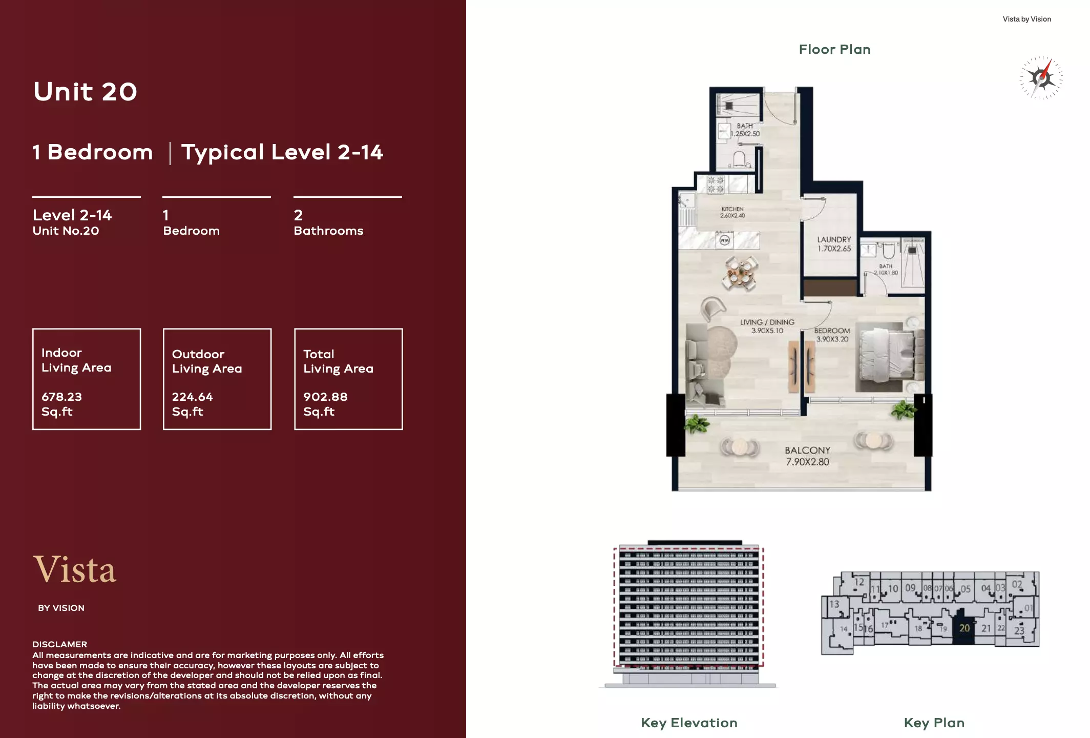 Unit floor plan image