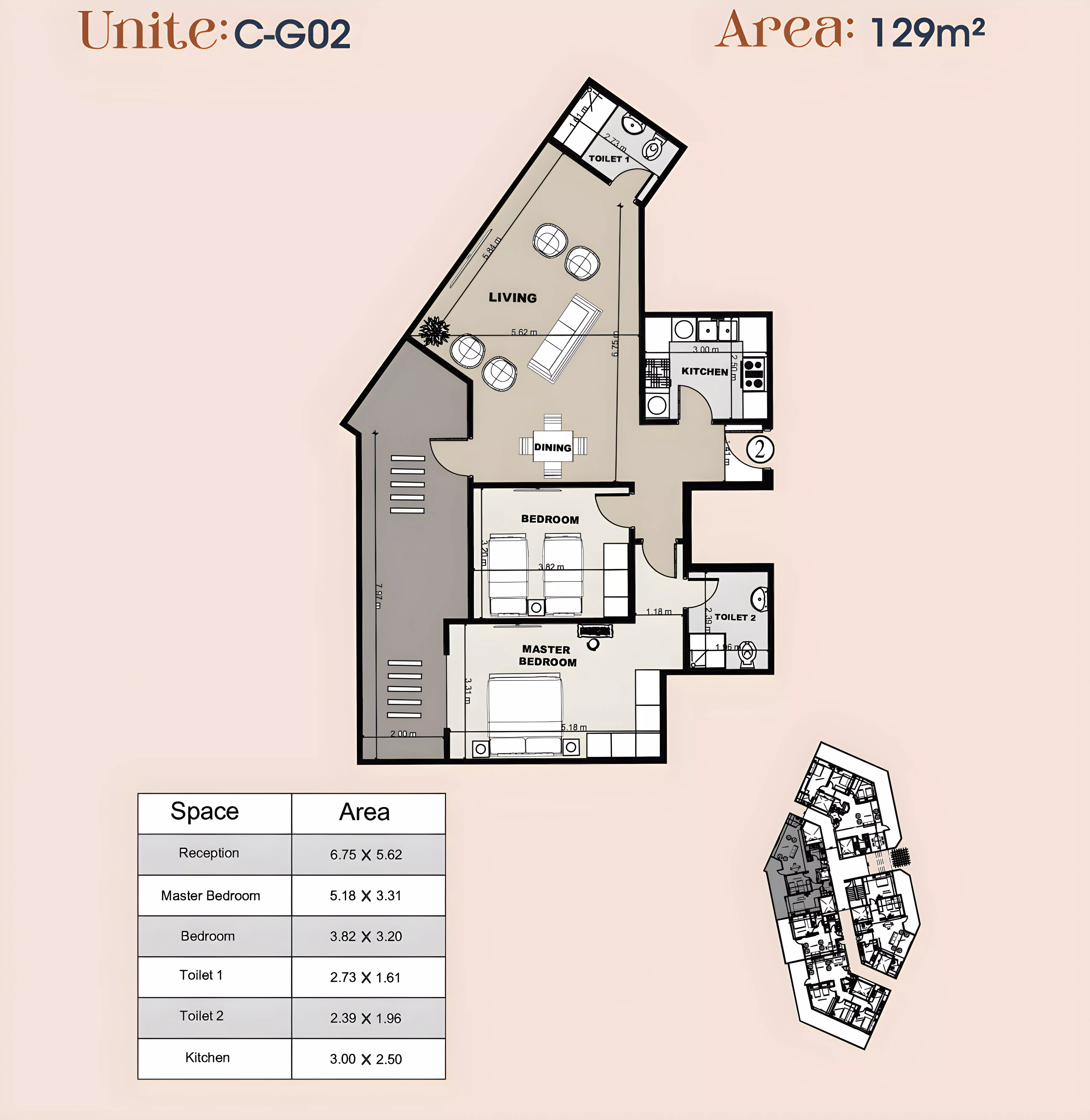 Unit floor plan image