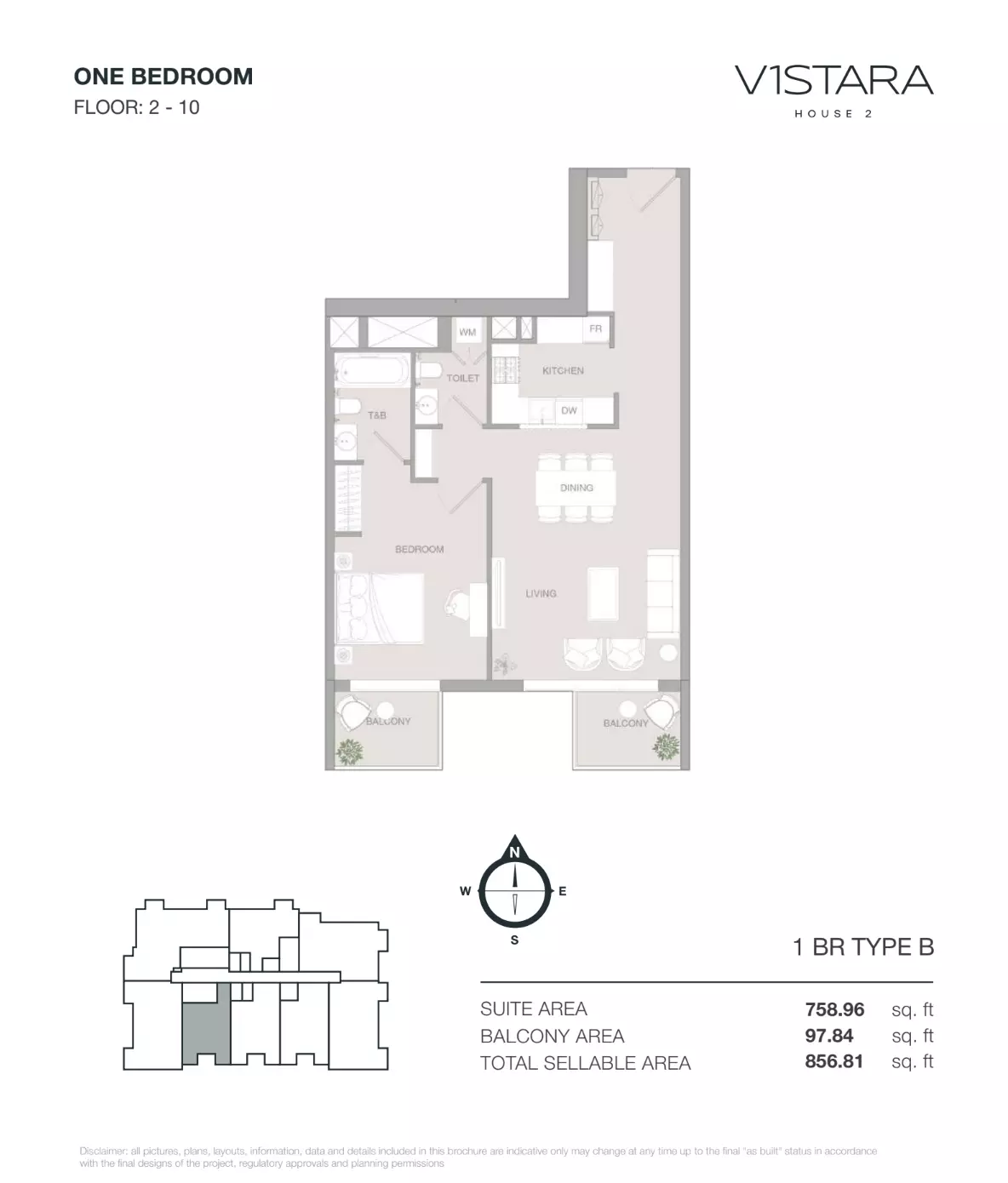 Unit floor plan image