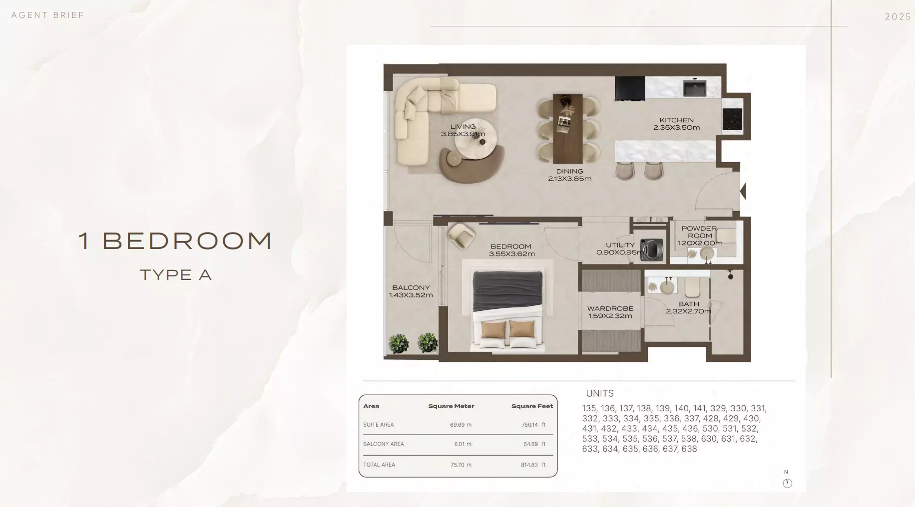 Unit floor plan image