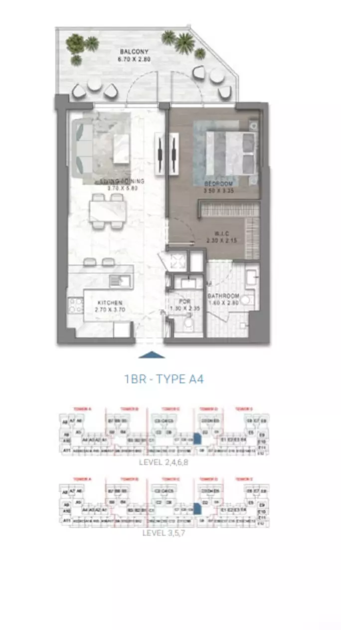 Unit floor plan image