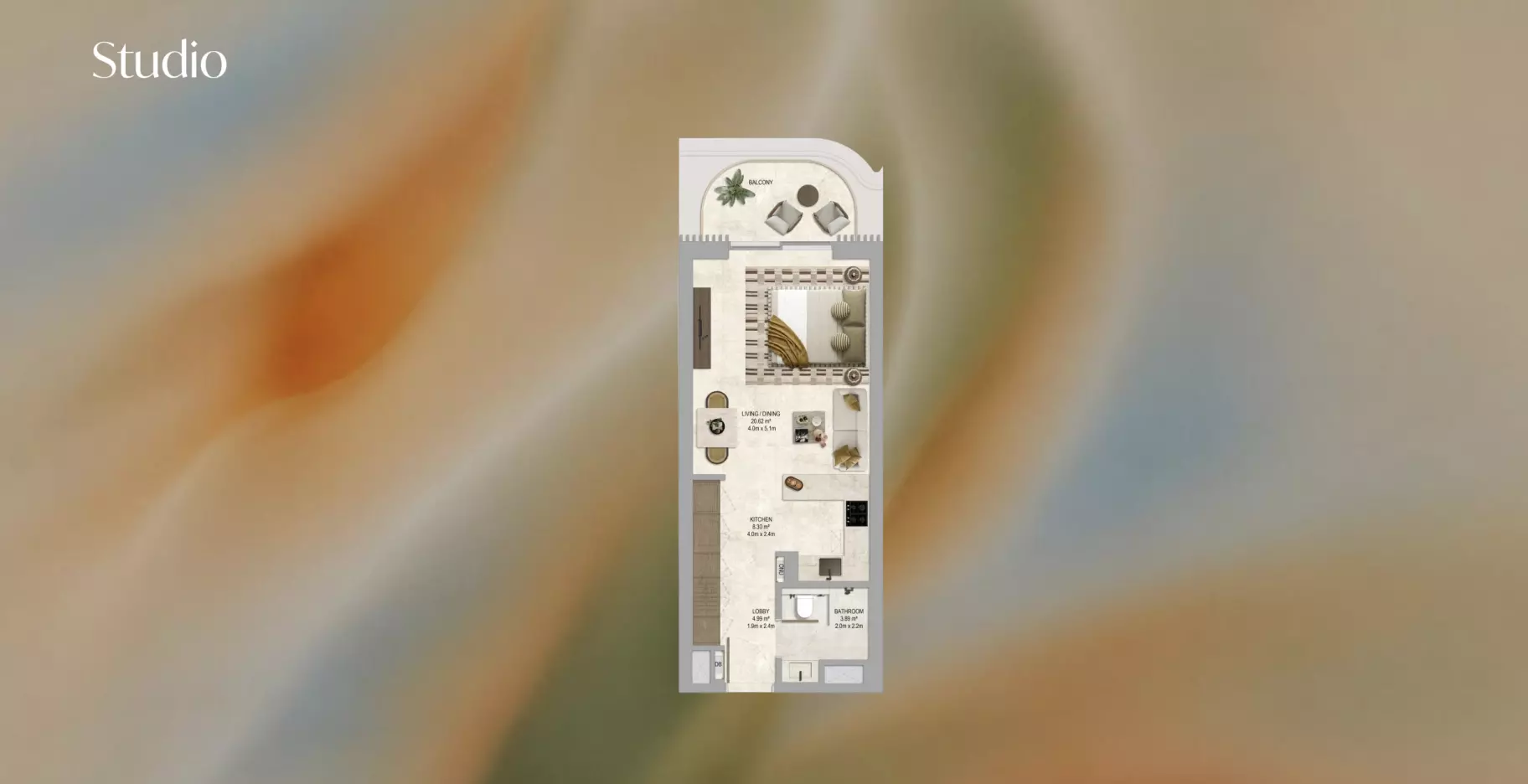 Unit floor plan image