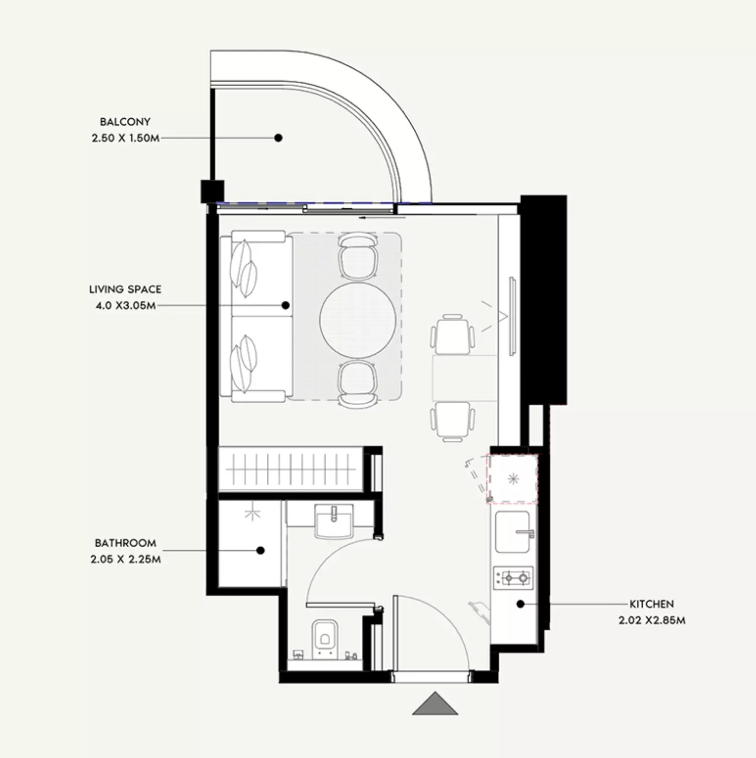 Unit floor plan image