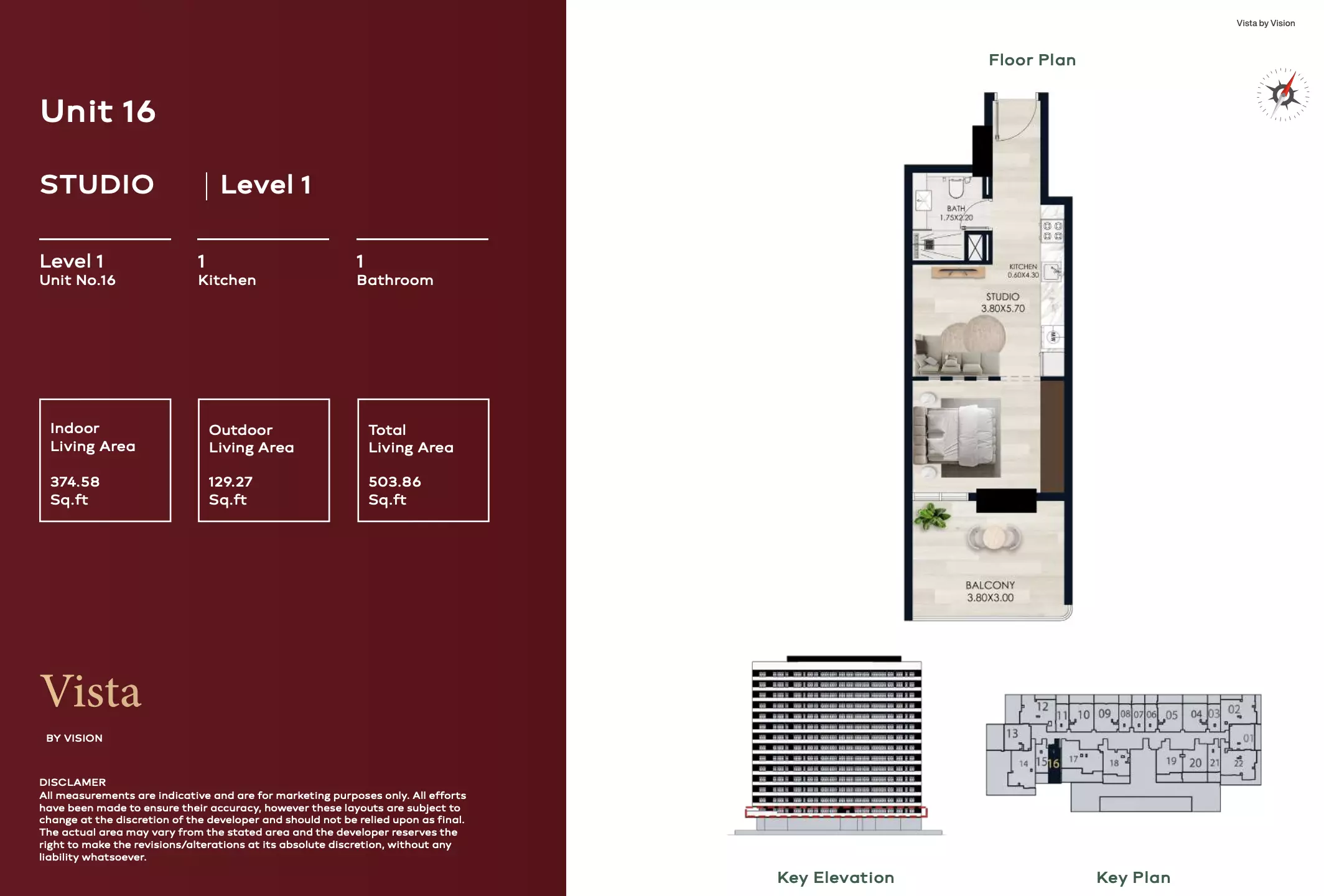 Unit floor plan image