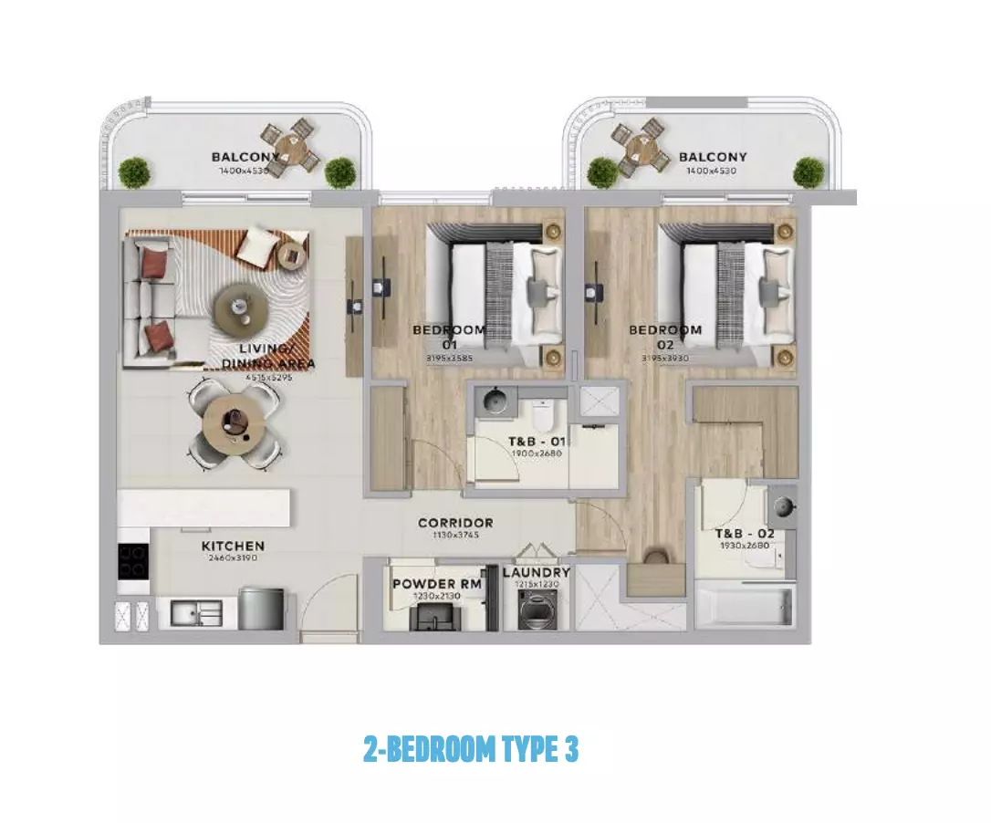 Unit floor plan image