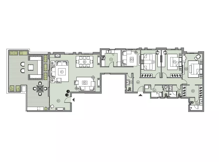 Unit floor plan image