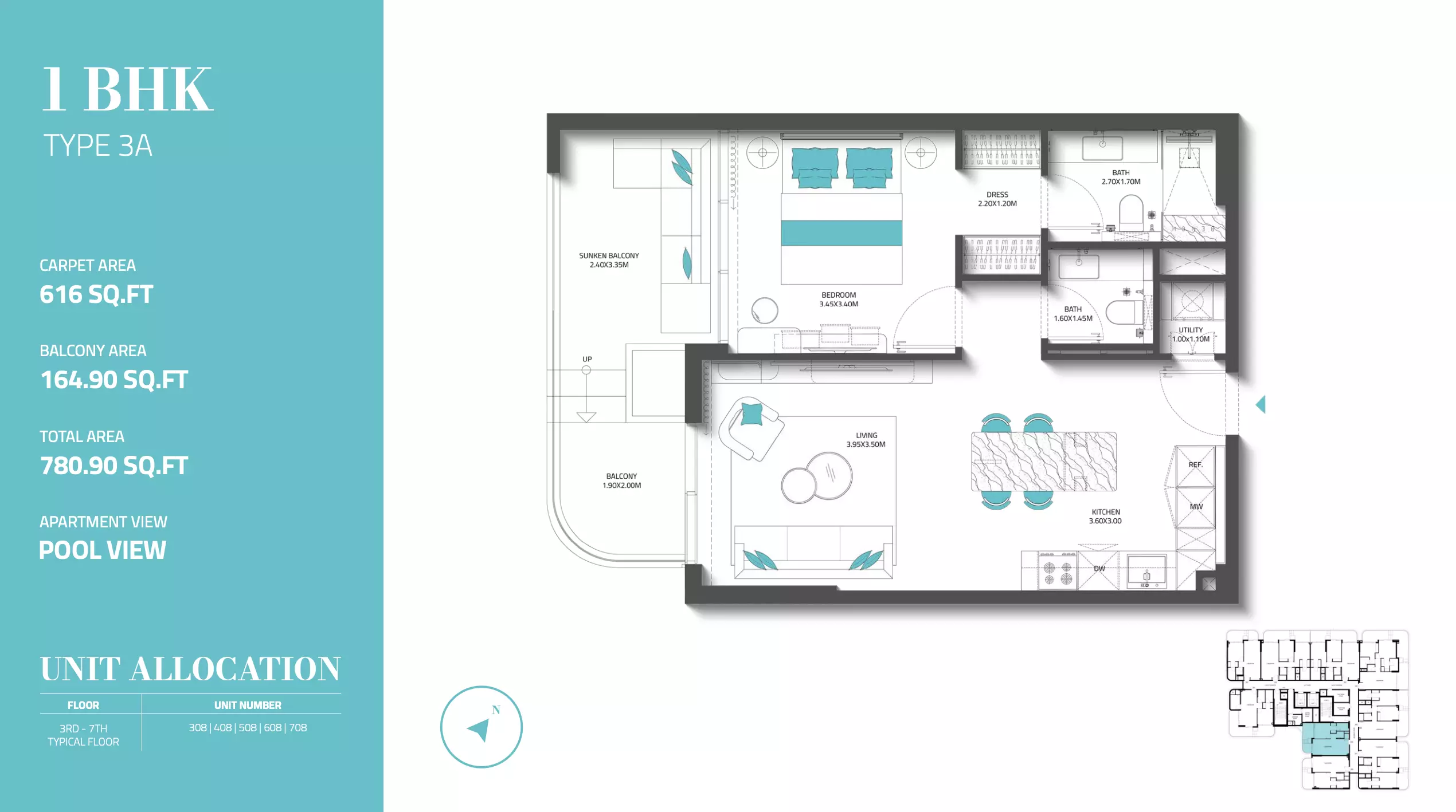 Unit floor plan image