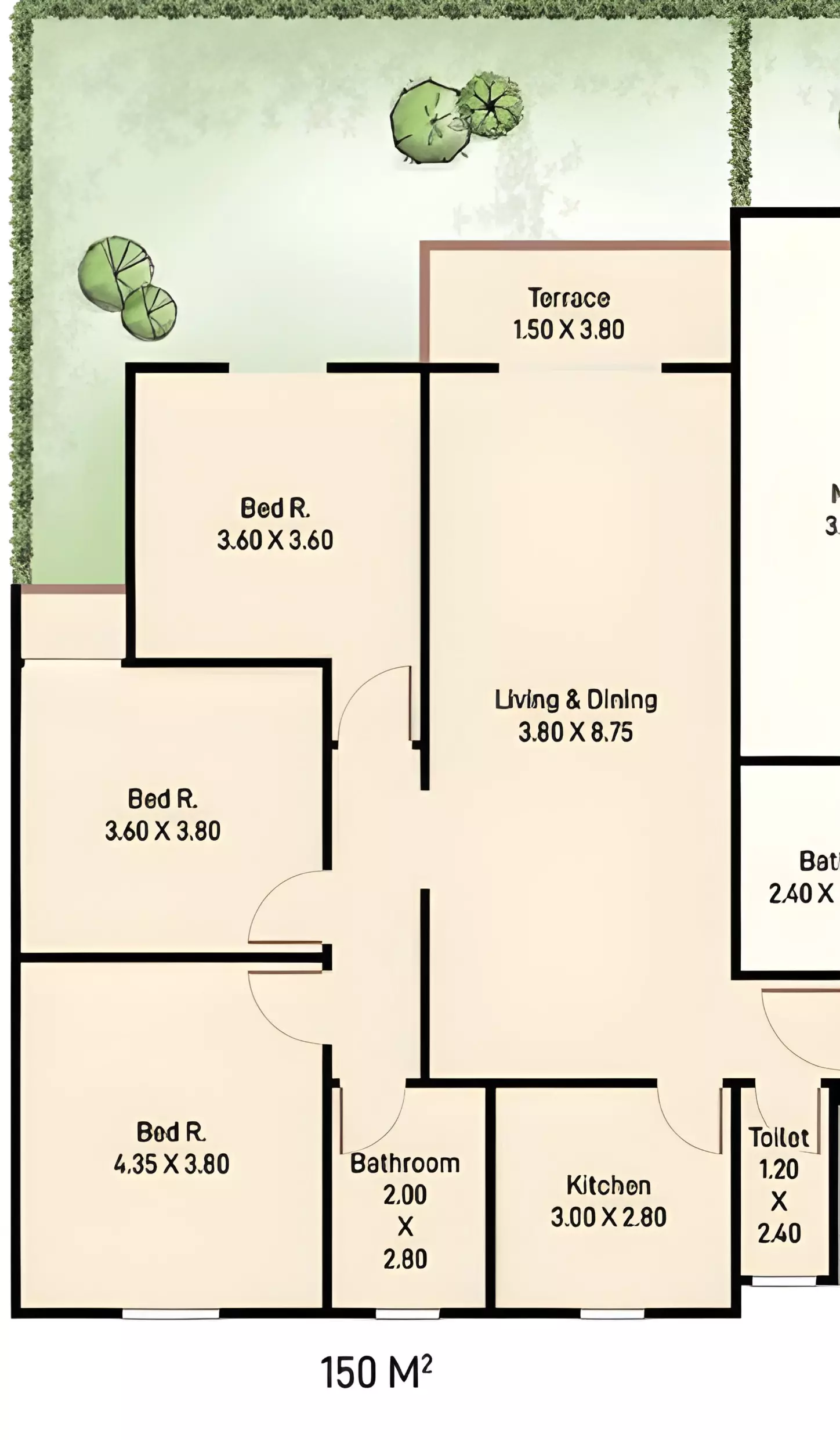 Unit floor plan image