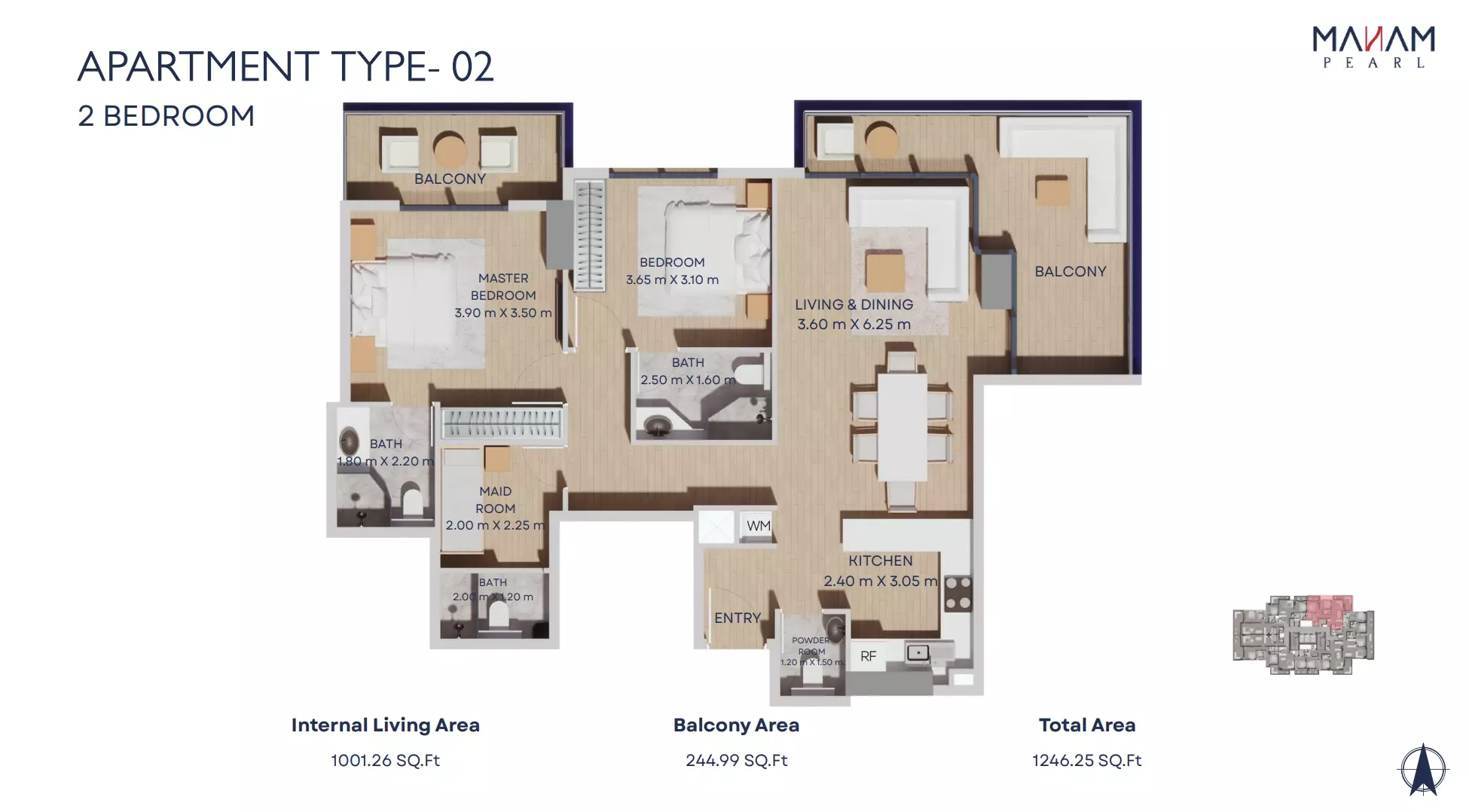 Unit floor plan image