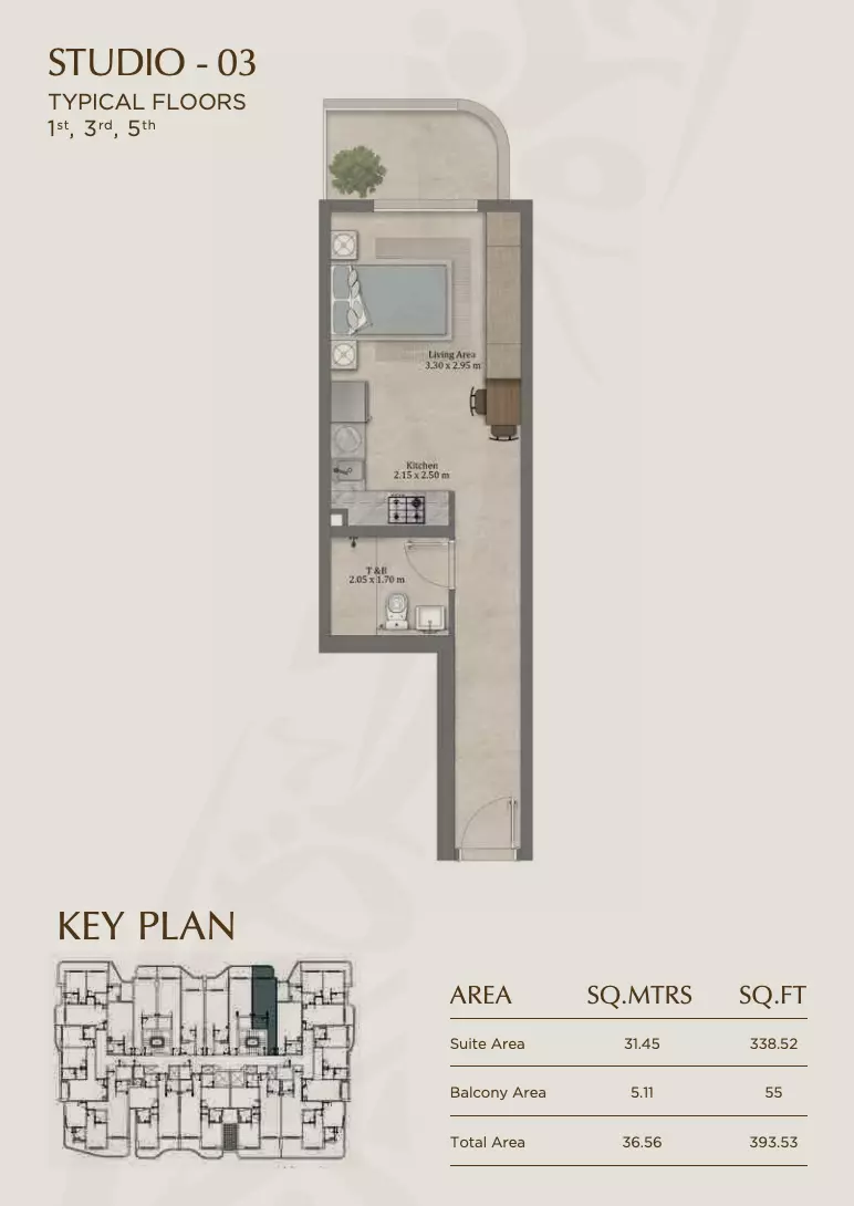 Unit floor plan image