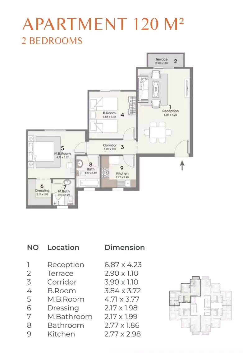 صورة مخطط ارضية الوحدة