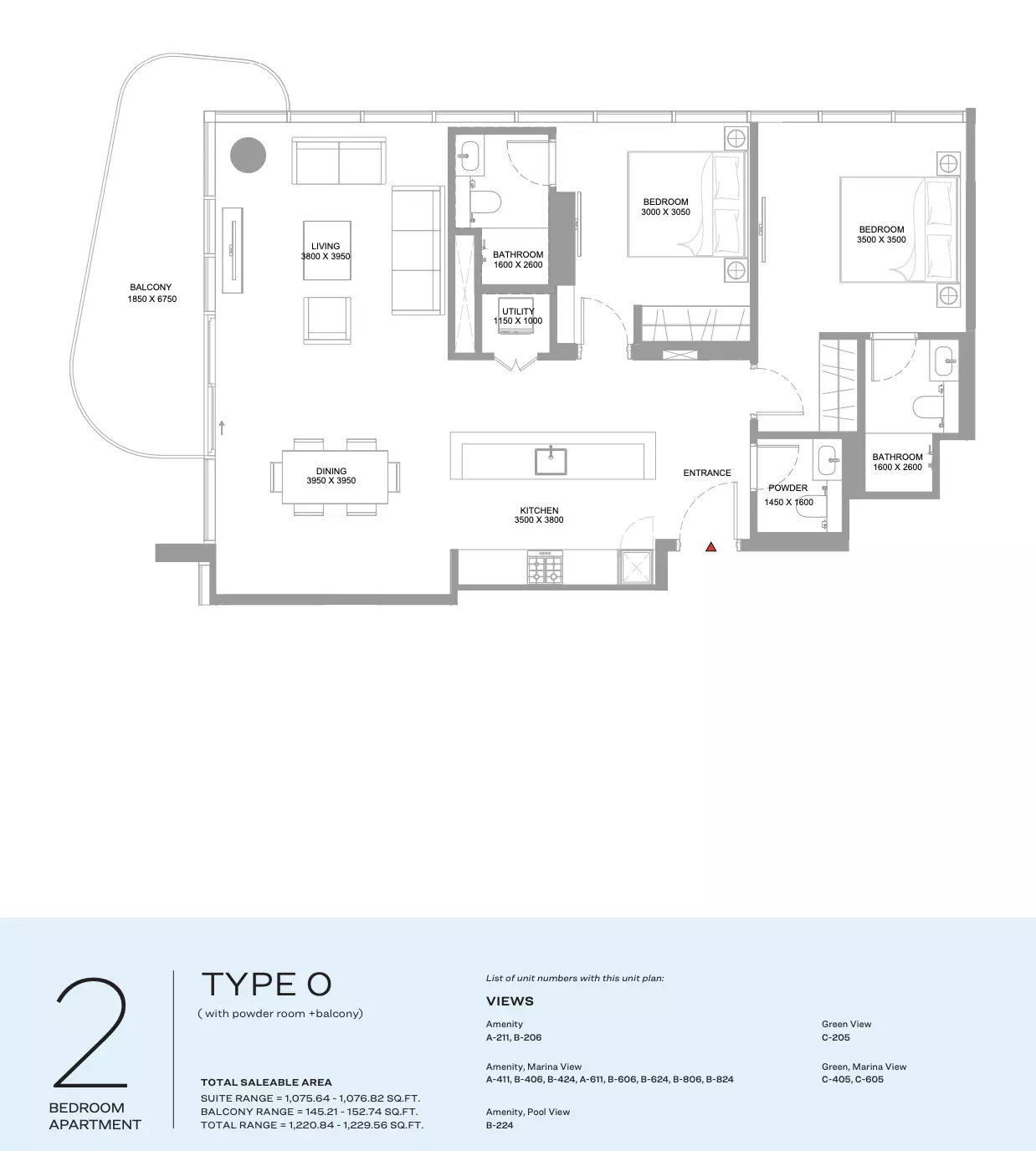 Unit floor plan image