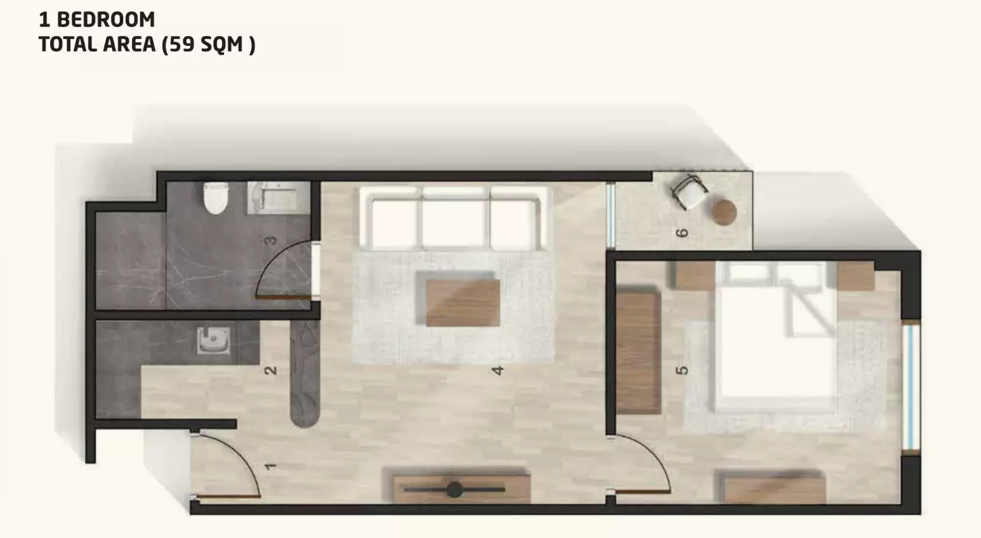 Unit floor plan image