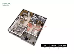 Unit floor plan image