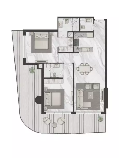 Unit floor plan image