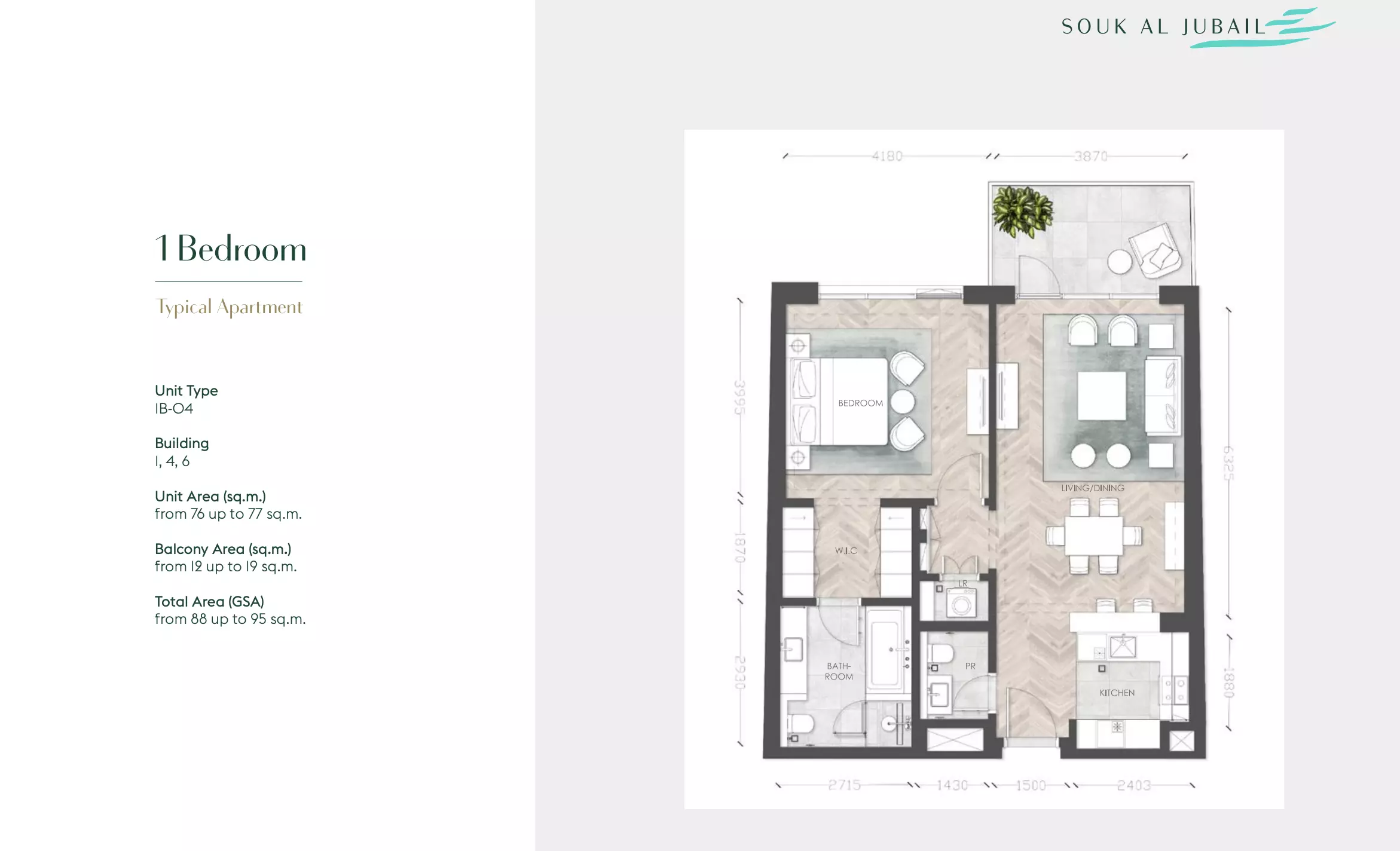 Unit floor plan image