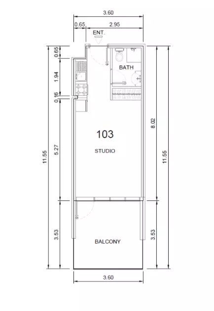 Unit floor plan image