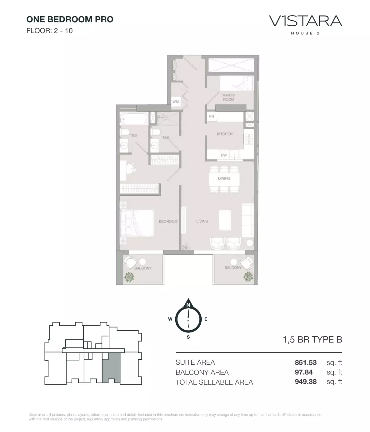 Unit floor plan image