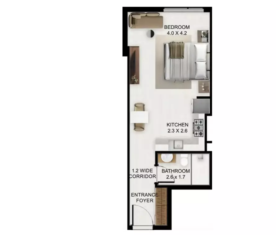 Unit floor plan image