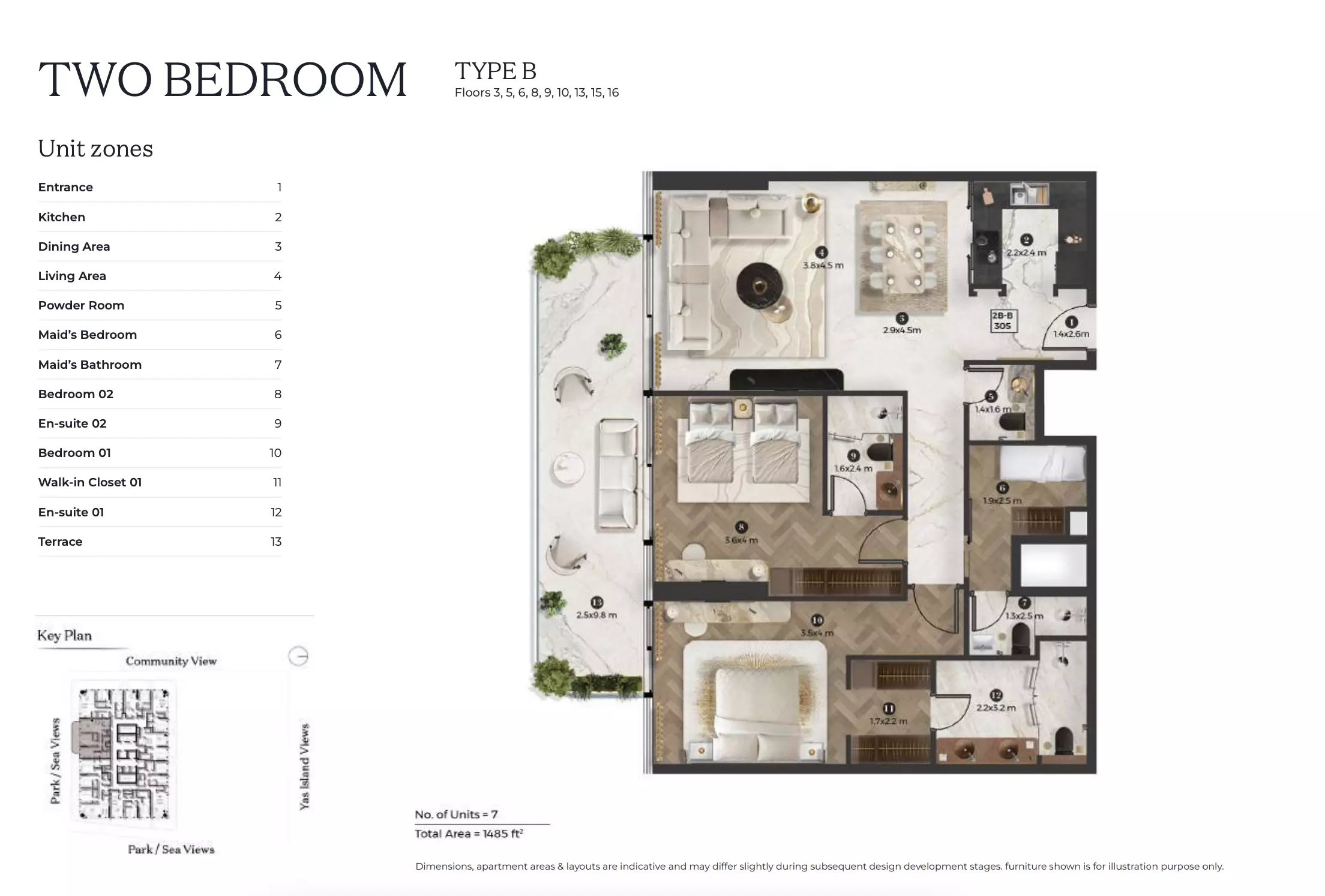 Unit floor plan image