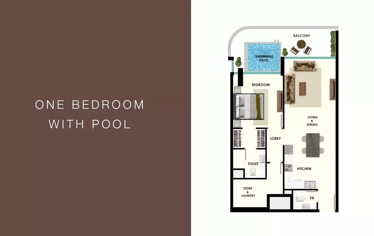 صورة مخطط ارضية الوحدة